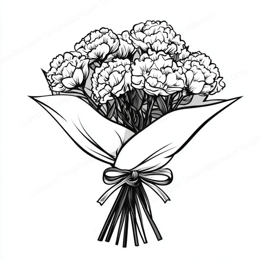 Carnation Vector Graphic preview