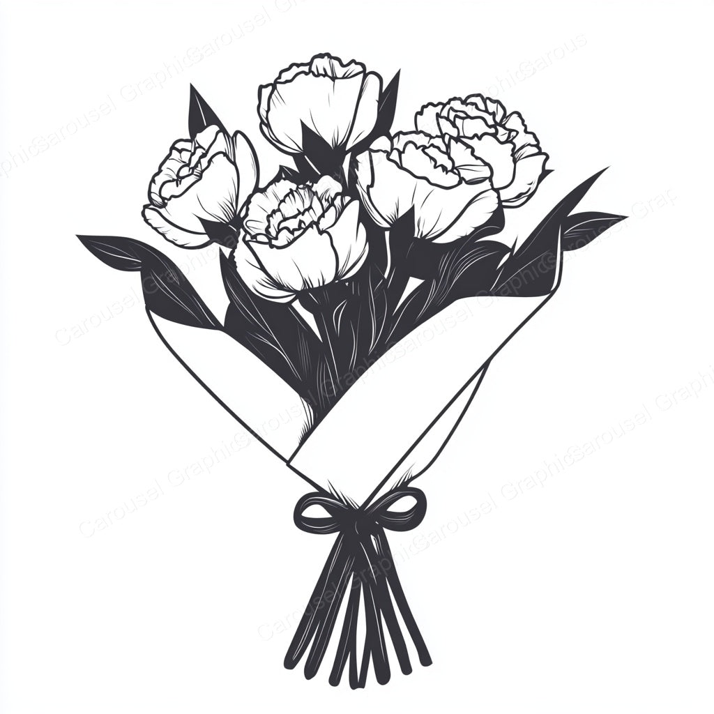 Carnation Vector Graphic preview