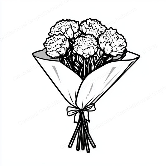 Carnation Vector Graphic preview