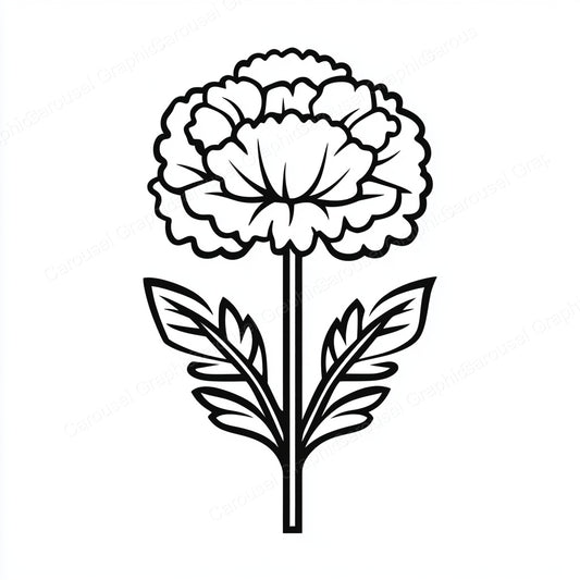 Carnation Vector Graphic preview