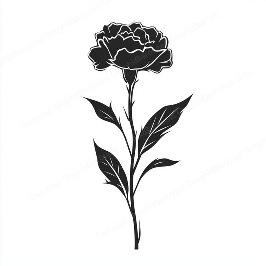 Carnation Vector Graphic preview