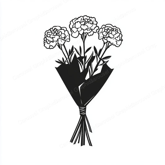 Carnation Vector Graphic preview