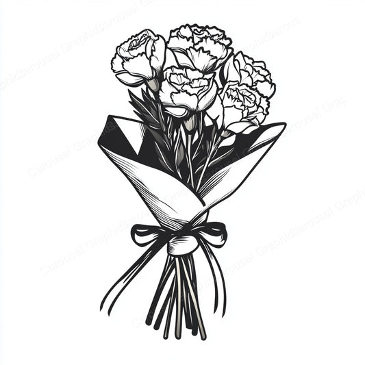 Carnation Vector Graphic preview