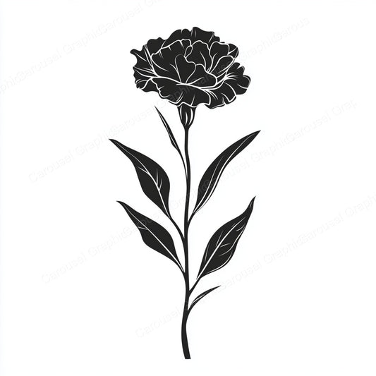 Carnation Vector Graphic preview