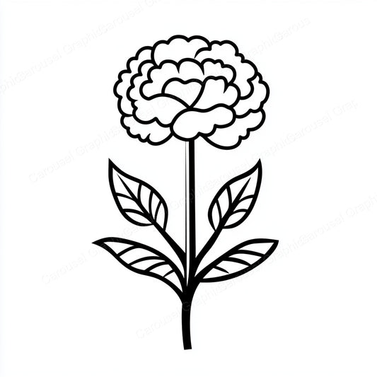 Carnation Vector Graphic preview