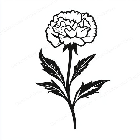 Carnation Vector Graphic preview