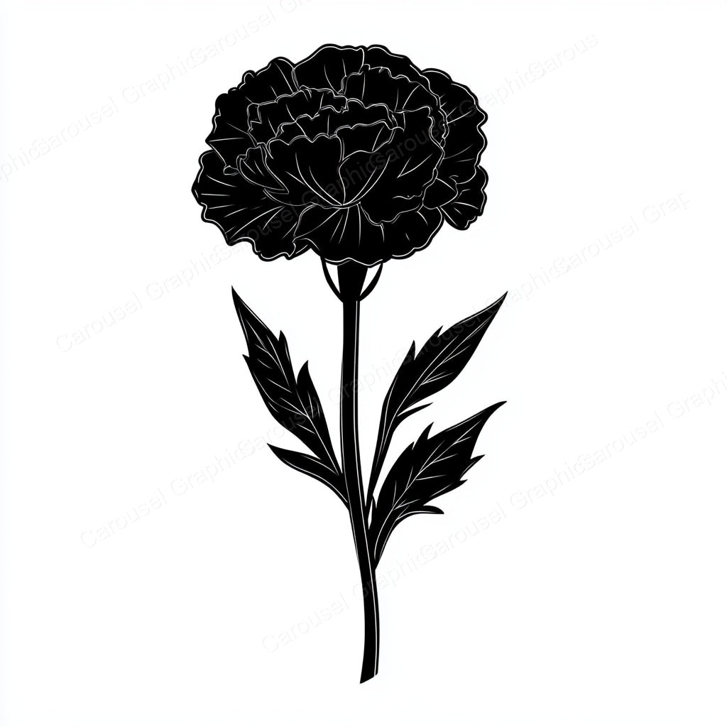 Carnation Vector Graphic preview