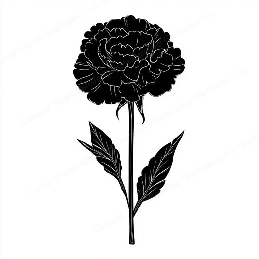 Carnation Vector Graphic preview