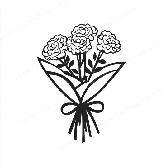 Carnation Vector Graphic preview