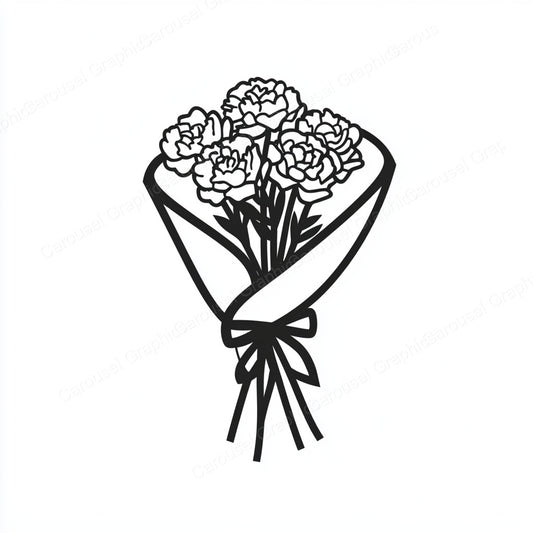 Carnation Vector Graphic preview