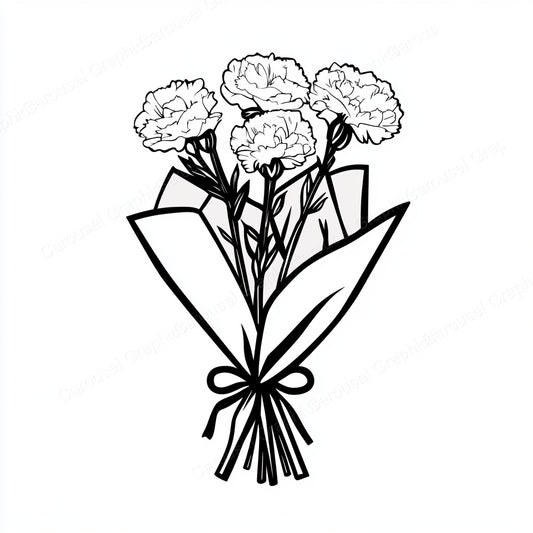 Carnation Vector Graphic preview