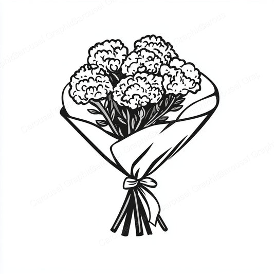 Carnation Vector Graphic preview