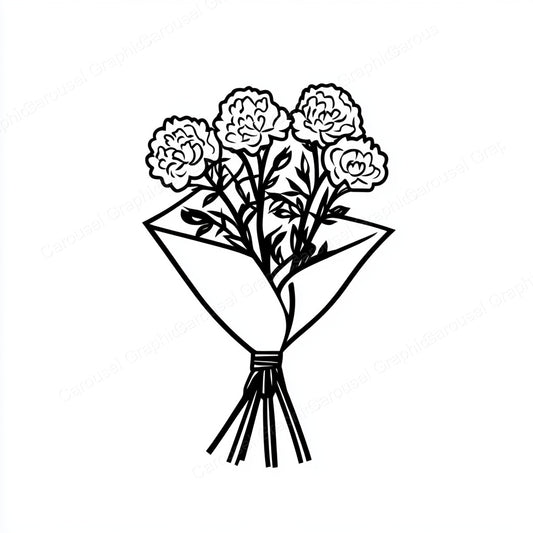 Carnation Vector Graphic preview