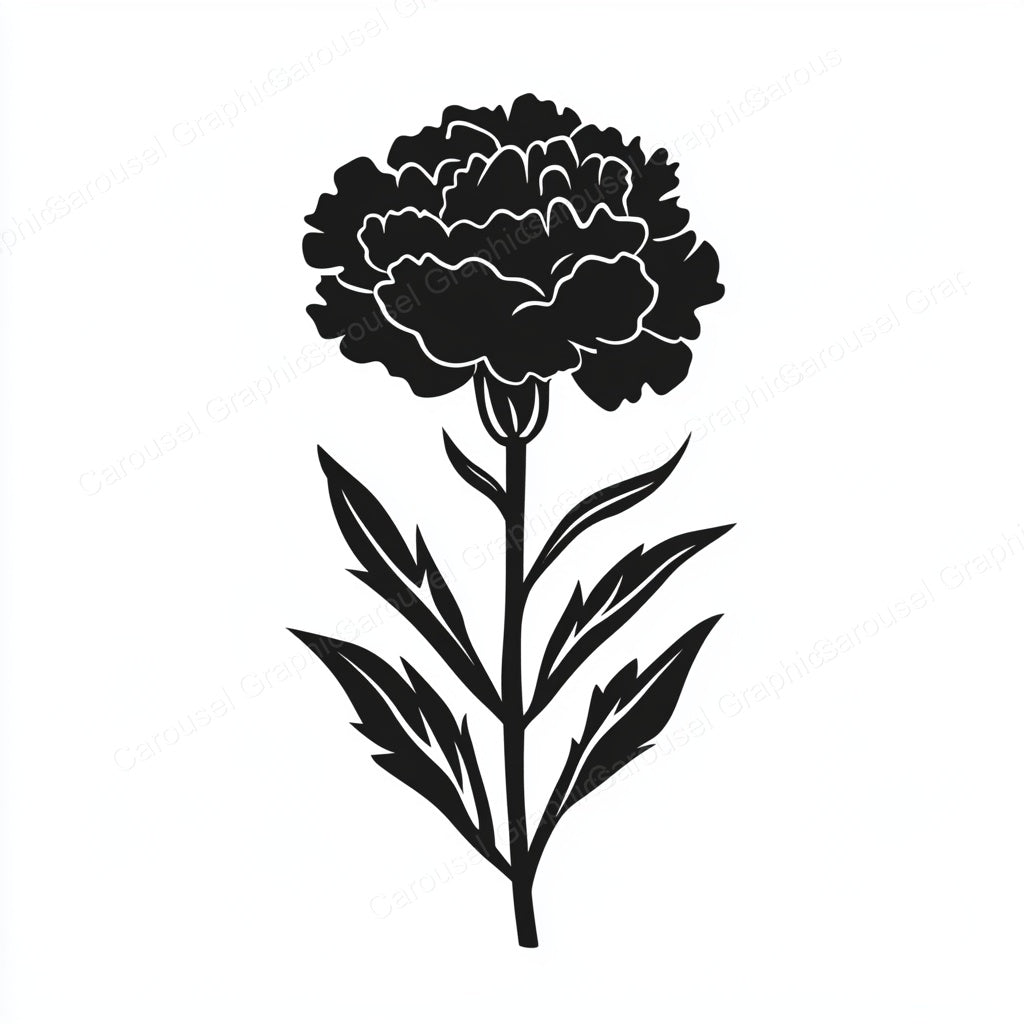 Carnation Vector Graphic preview