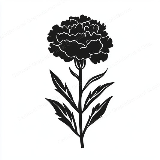 Carnation Vector Graphic preview