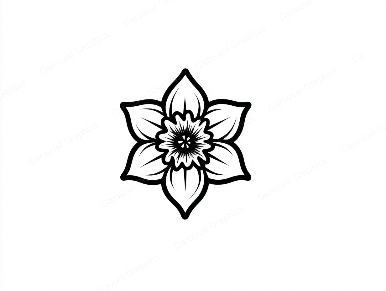 Daffodil Vector Graphic preview