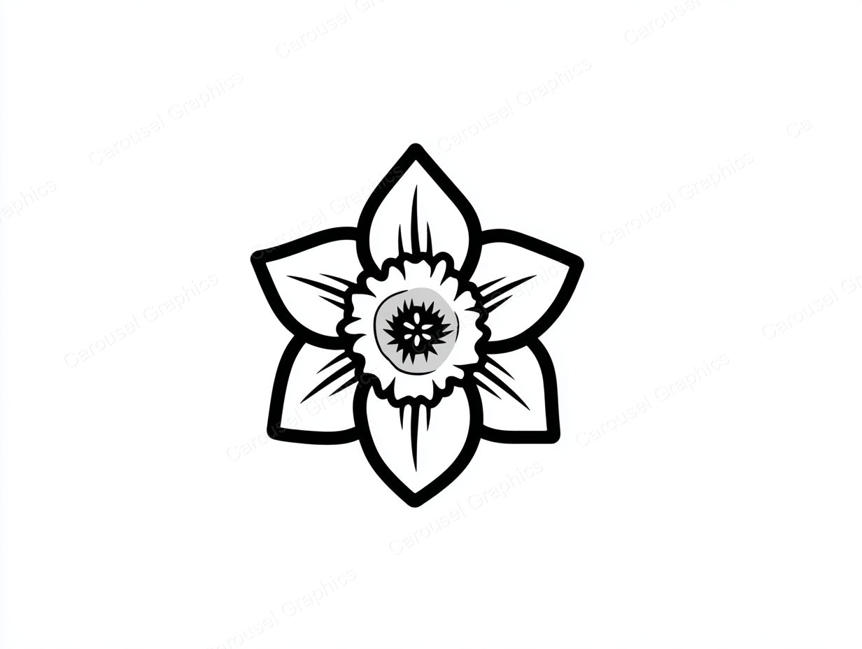 Daffodil Vector Graphic preview