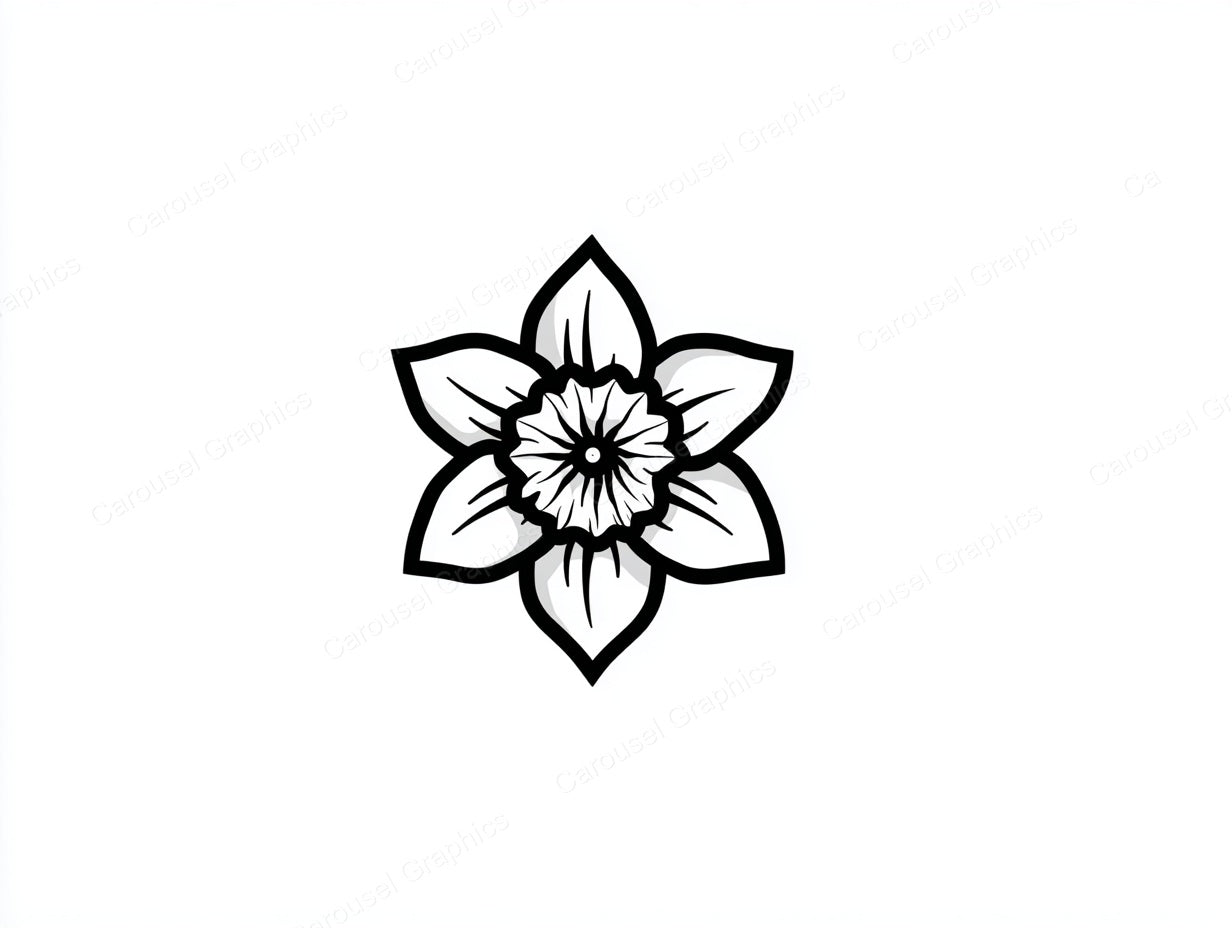 Daffodil Vector Graphic preview