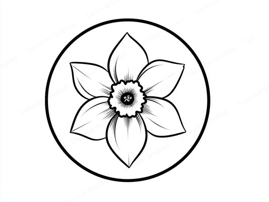 Daffodil Vector Graphic preview
