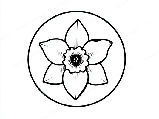 Daffodil Vector Graphic preview