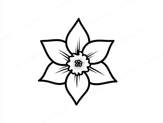 Daffodil Vector Graphic preview