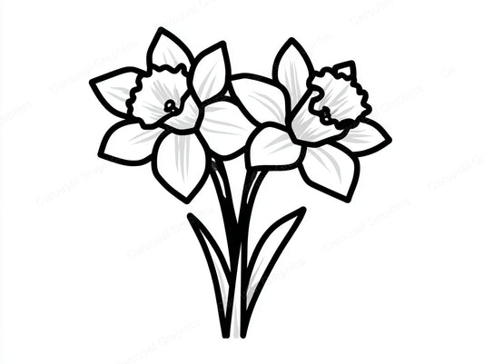 Daffodil Vector Graphic preview