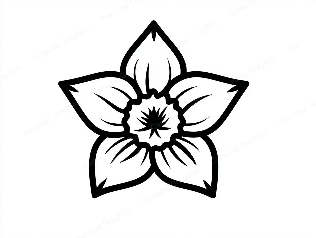 Daffodil Vector Graphic preview