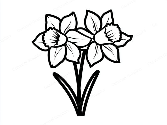 Daffodil Vector Graphic preview