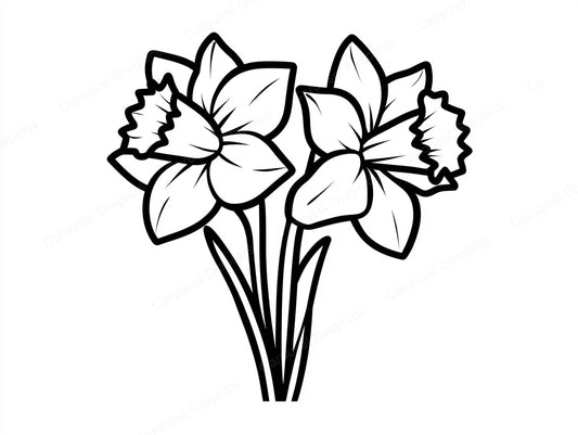 Daffodil Vector Graphic preview