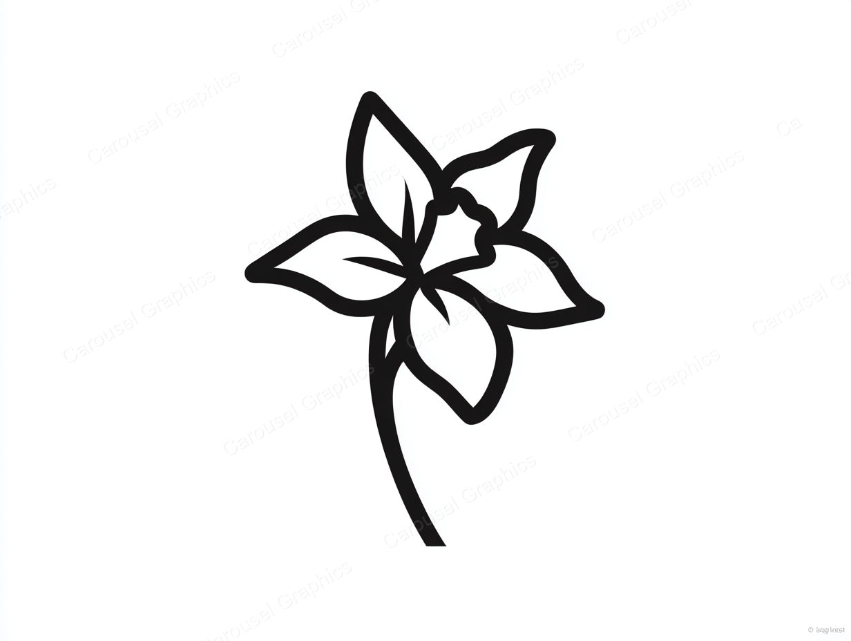 Daffodil Vector Graphic preview