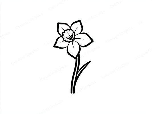 Daffodil Vector Graphic preview