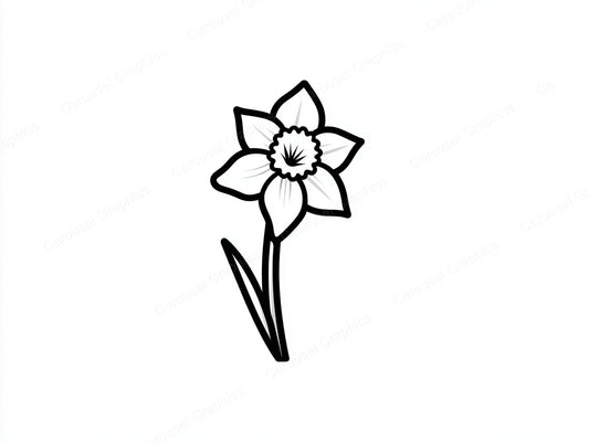 Daffodil Vector Graphic preview