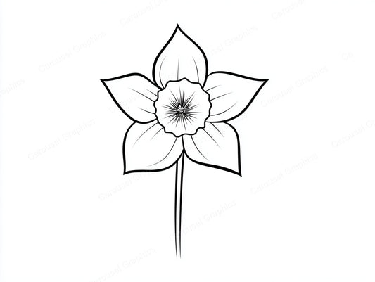 Daffodil Vector Graphic preview