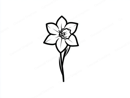 Daffodil Vector Graphic preview