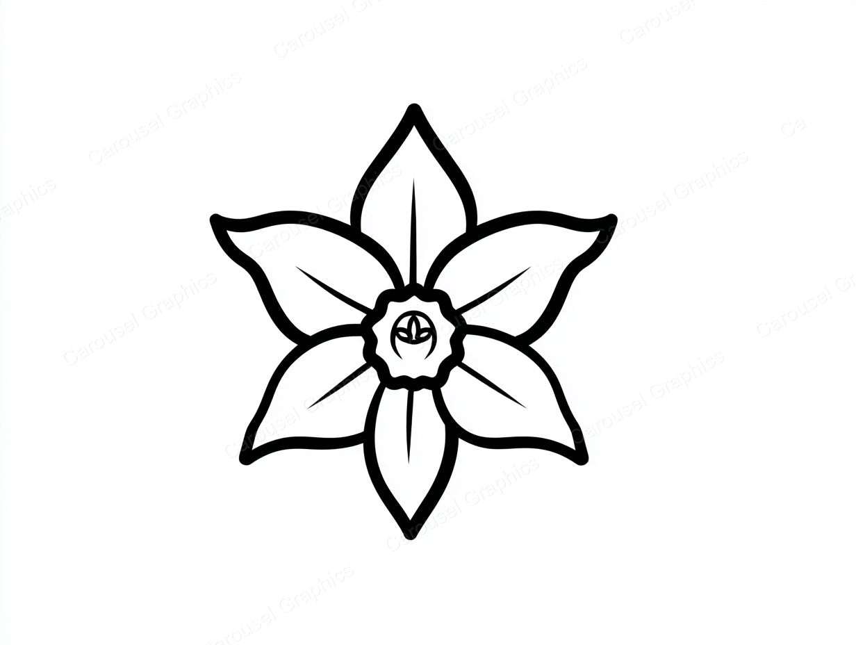 Daffodil Vector Graphic preview