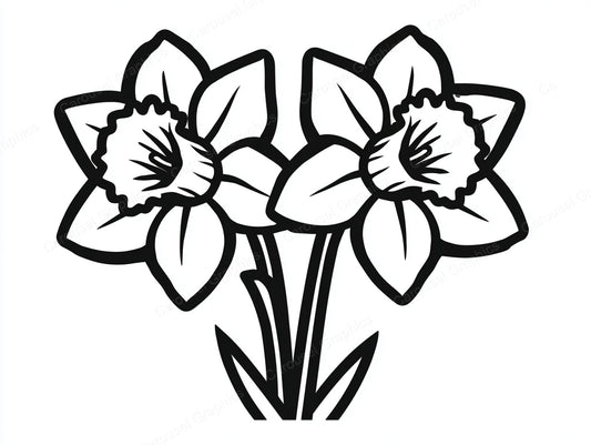 Daffodil Vector Graphic preview