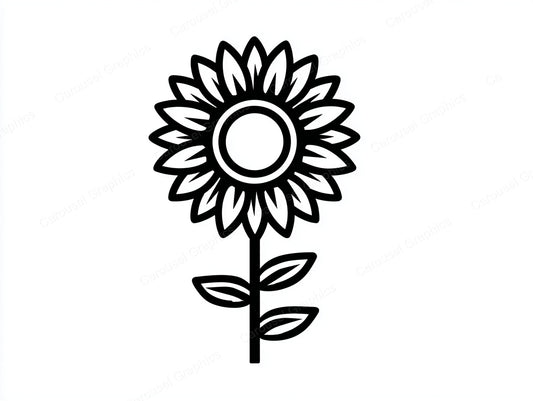 Sunflower Vector Graphic preview