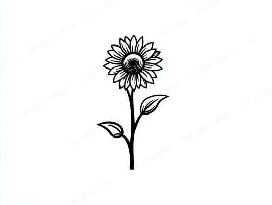 Sunflower Vector Graphic preview