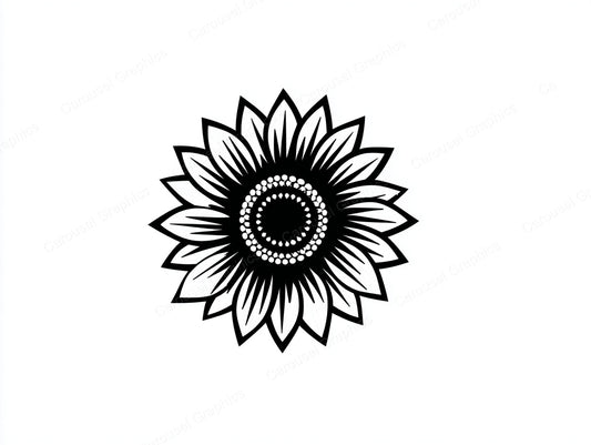 Sunflower Vector Graphic preview