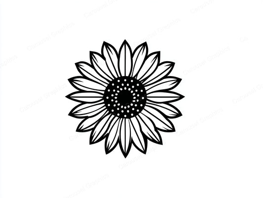 Sunflower Vector Graphic preview