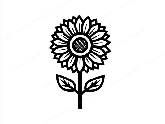 Sunflower Vector Graphic preview