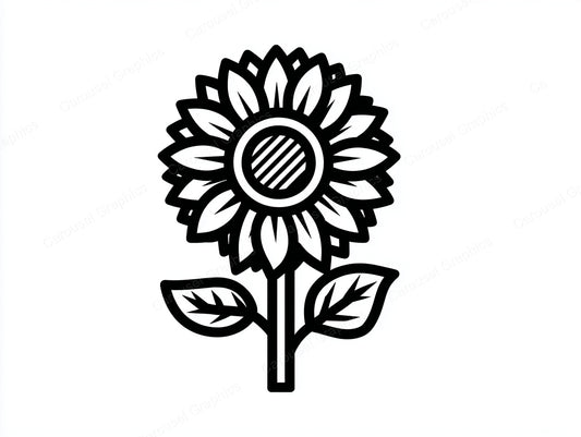 Sunflower Vector Graphic preview
