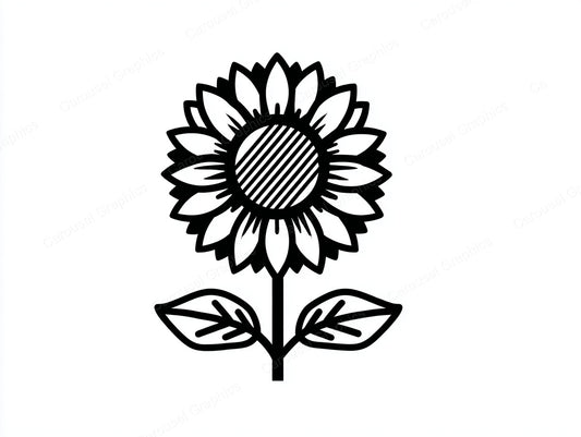 Sunflower Vector Graphic preview