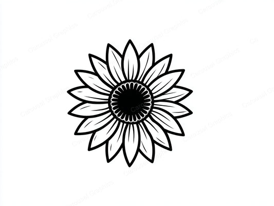 Sunflower Vector Graphic preview