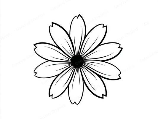 Wildflower Vector Graphic preview