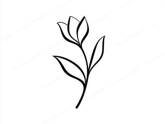 Wildflower Vector Graphic preview