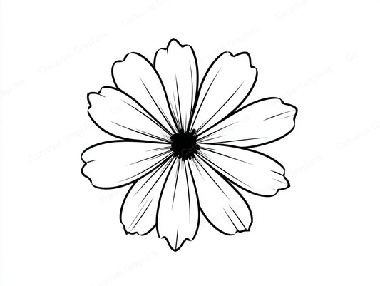 Wildflower Vector Graphic preview