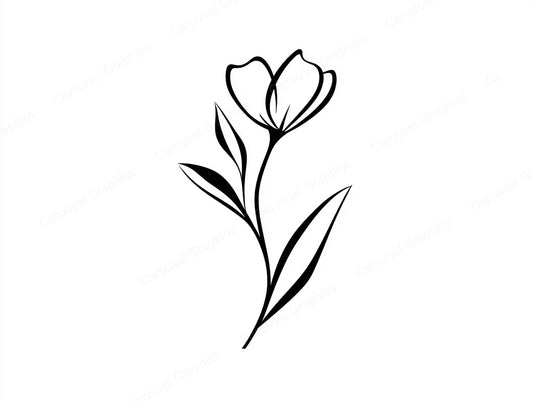 Wildflower Vector Graphic preview