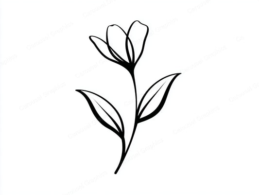 Wildflower Vector Graphic preview