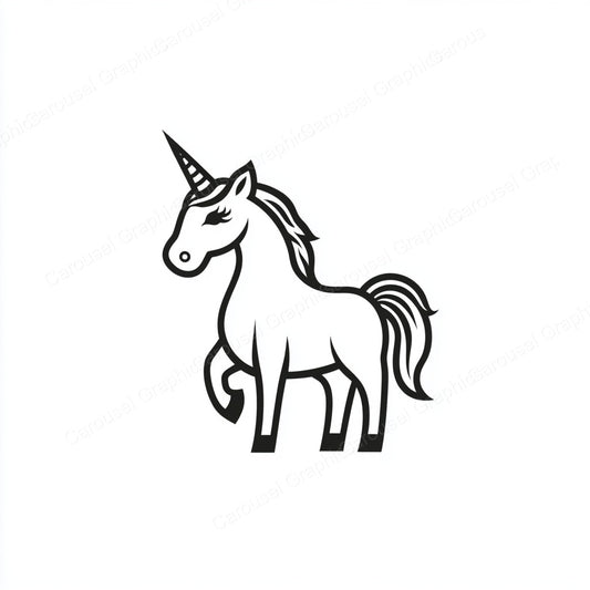 Unicorn Vector Graphic preview
